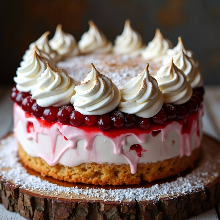Johannisbeerkuchen mit Baiserhaube Rezept