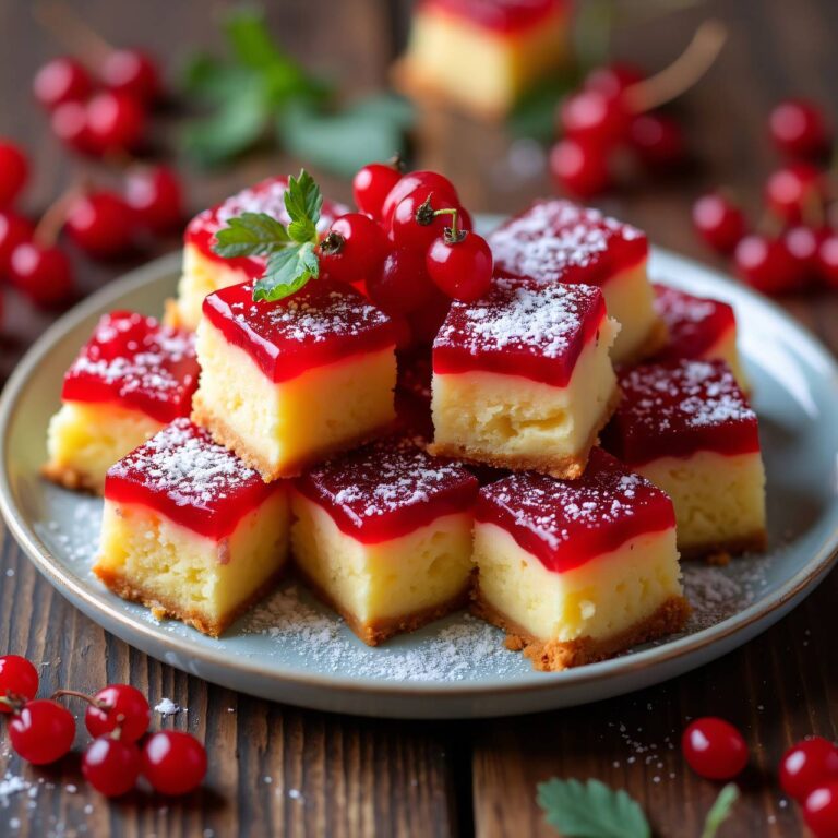 Johannisbeerwürfel Rezept