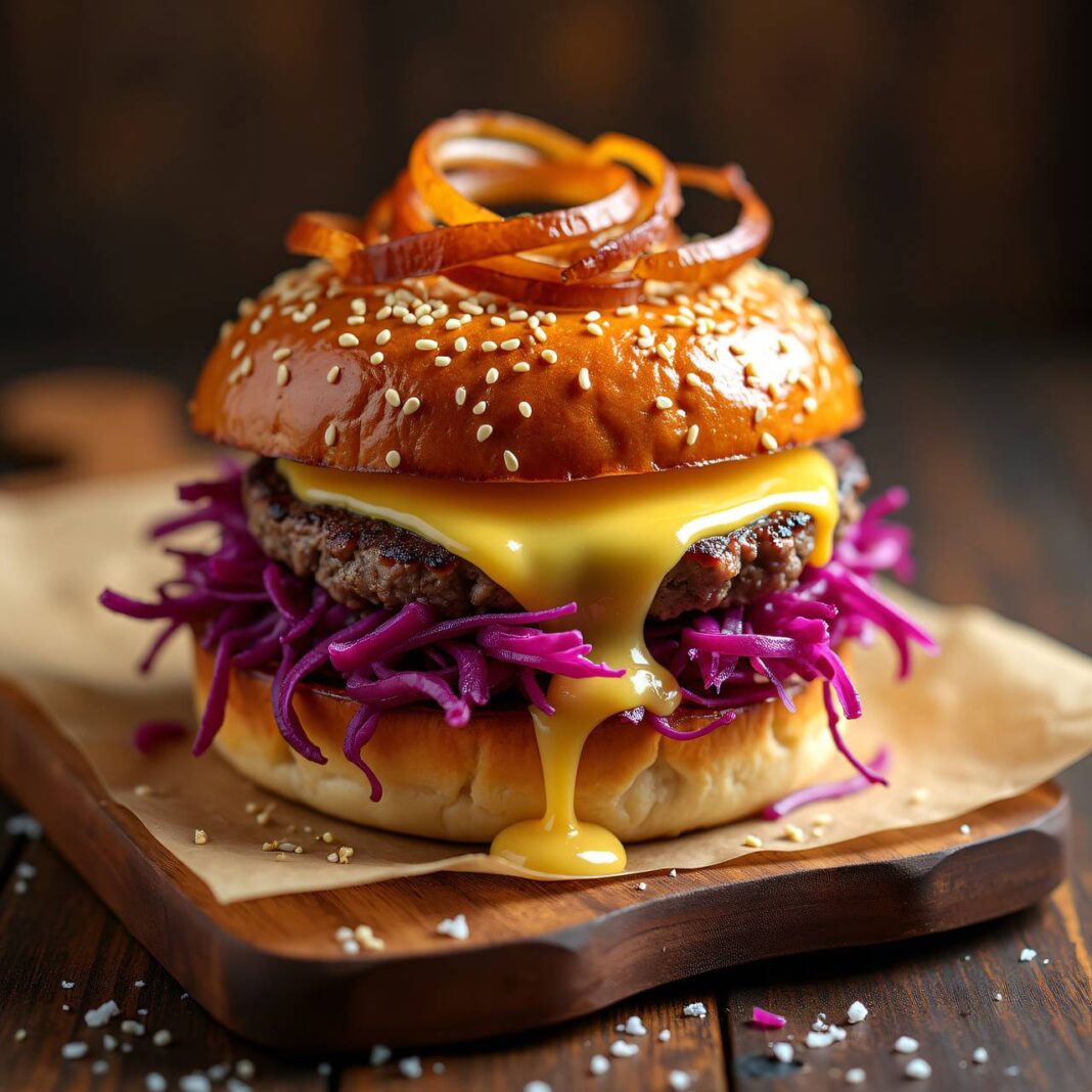 Käse-Burger Rezept Käse-Burger Rezept