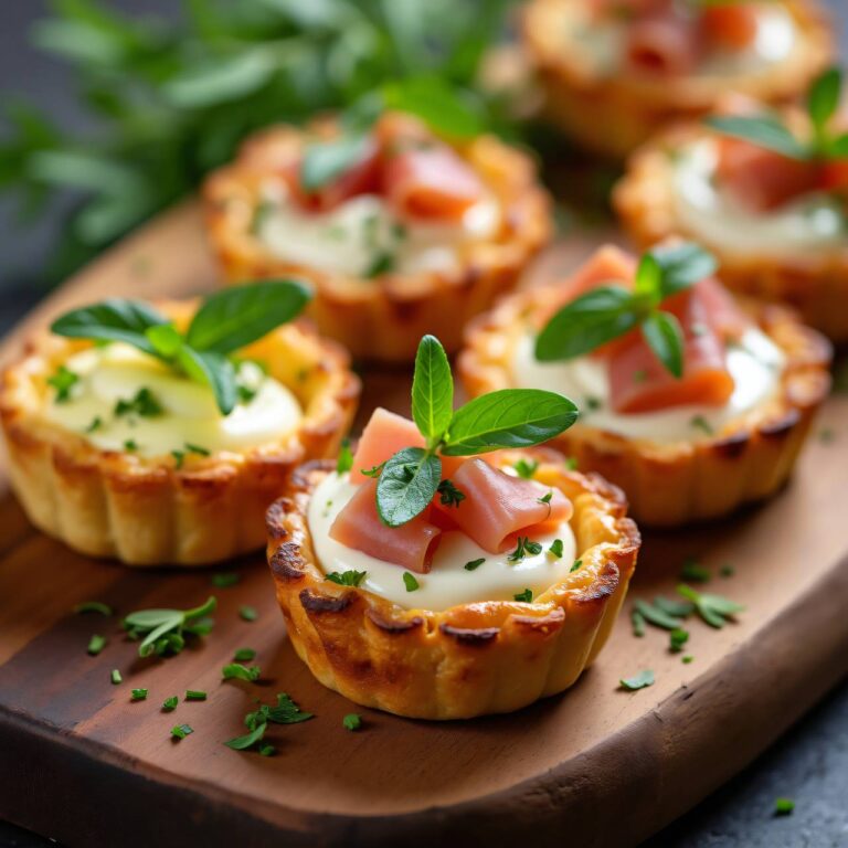 Käse-Cremes in Mini-Tartelettes Rezept