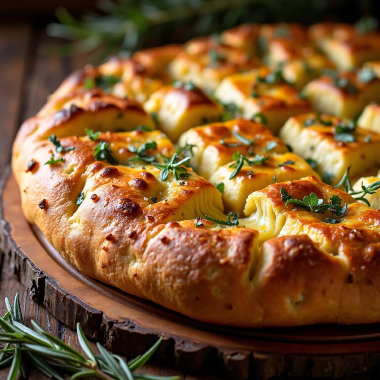 Käse-Focaccia Rezept