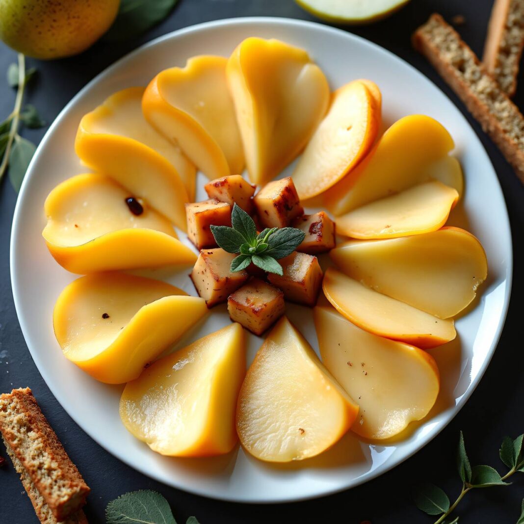 Käse mit „Birnen-Brot“ Rezept Käse mit „Birnen-Brot“ Rezept