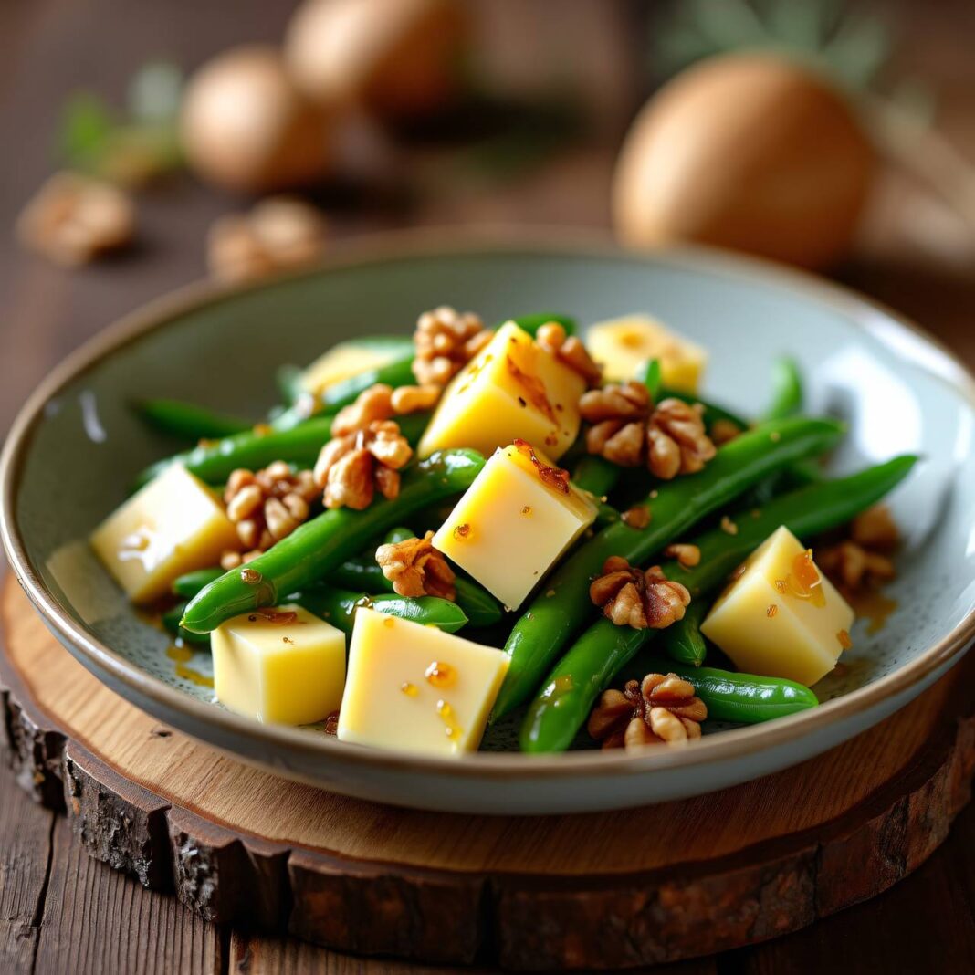 Käse mit Nuss-Vinaigrette Rezept Käse mit Nuss-Vinaigrette Rezept