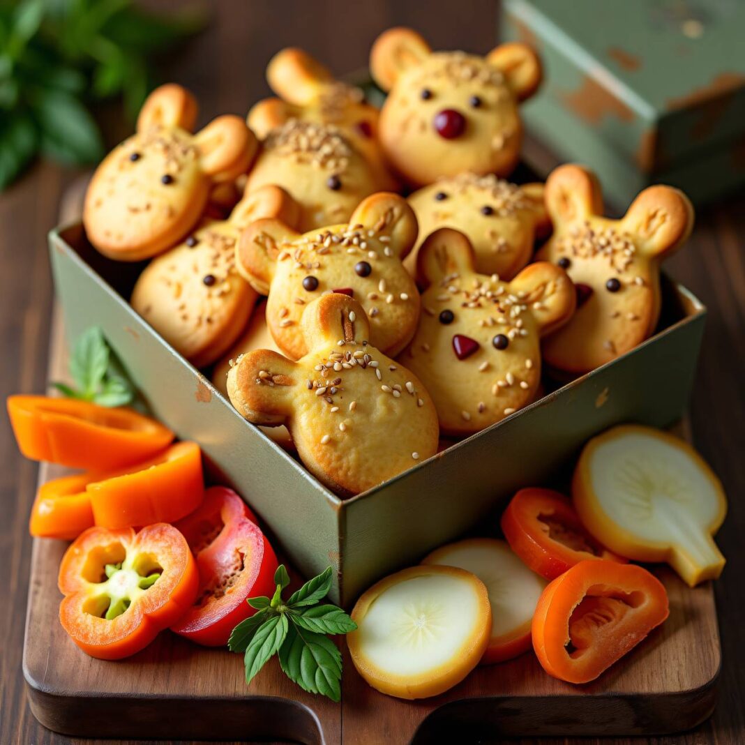 Käse-Sablés in Tierform Rezept Käse-Sablés in Tierform Rezept