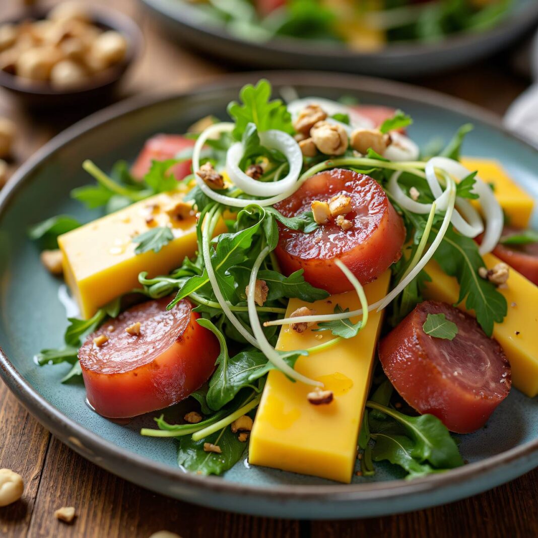 Käse-Salat Rezept Käse-Salat Rezept