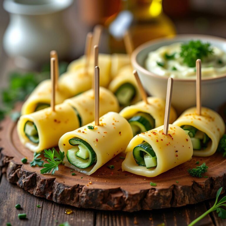 Käse-Sardellen-Rollen Rezept