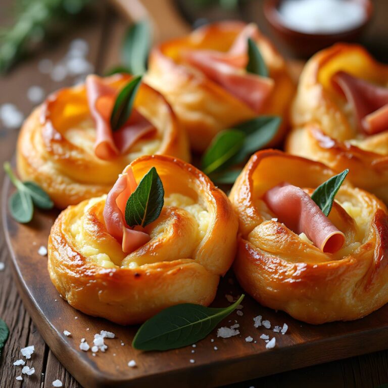 Käse-Schinken-Pasteten Rezept