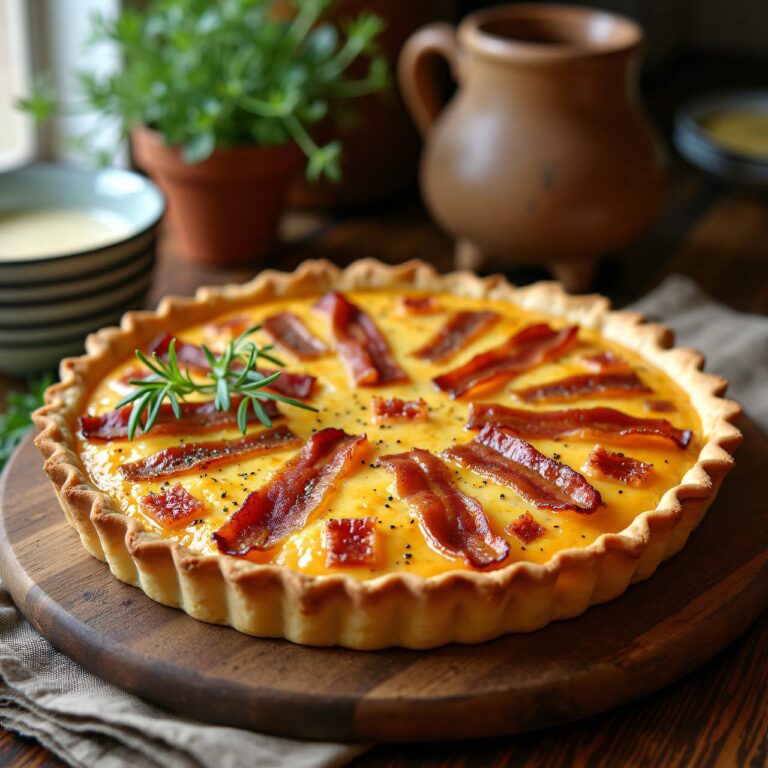 Käse-Speck-Kuchen Rezept