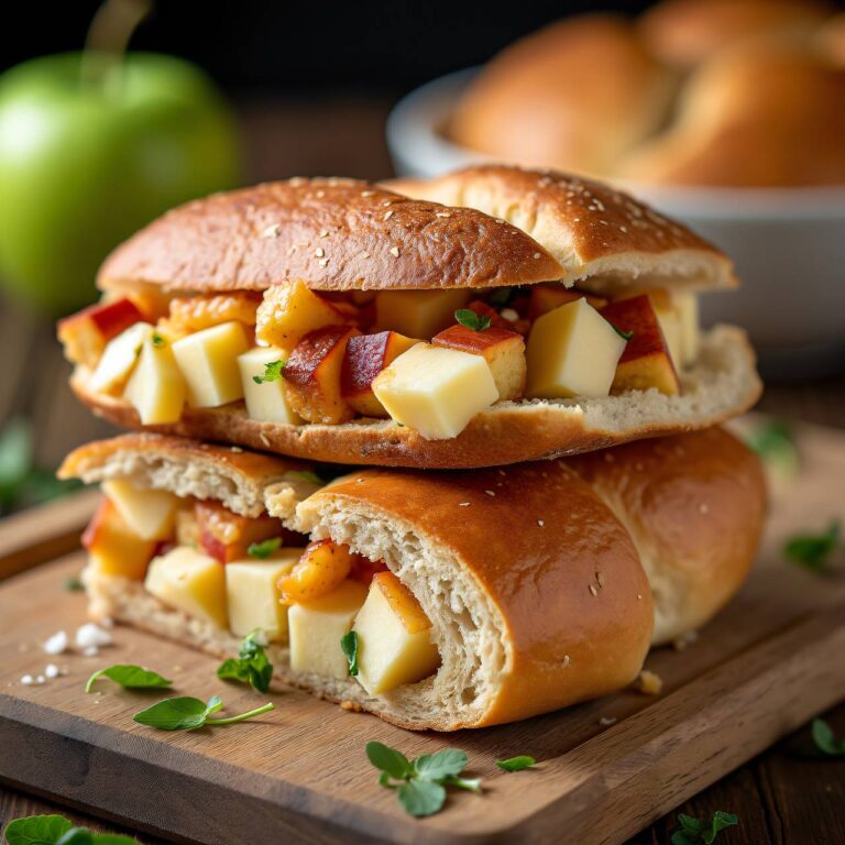 Käse-Tatar-Brötchen Rezept