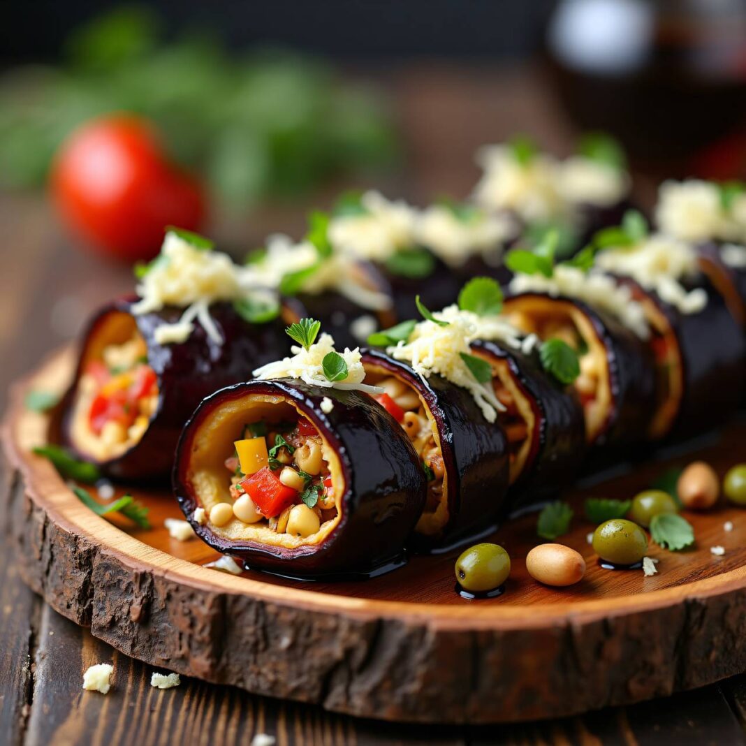 Käse-Traum in Auberginen Rezept Käse-Traum in Auberginen Rezept