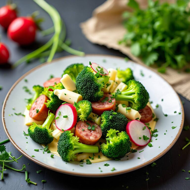 Käse-Wurst-Salat Rezept