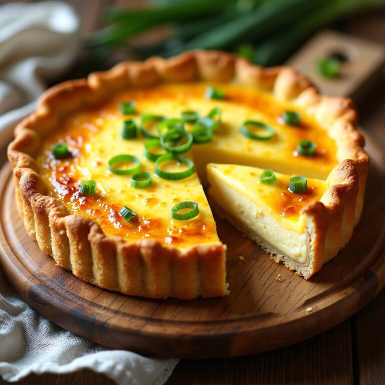 Käseblechkuchen mit Quarkguss Rezept