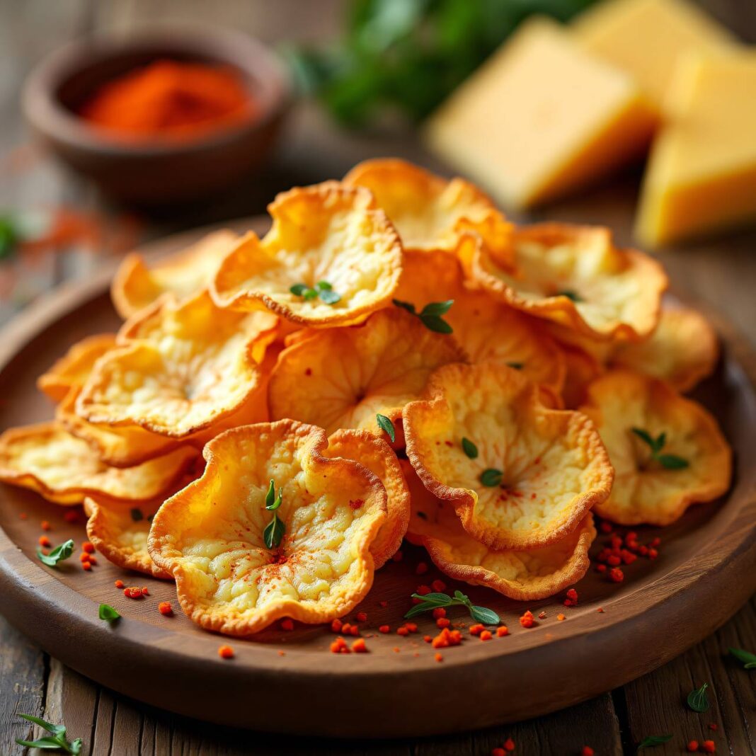 Käsechips Rezept Käsechips Rezept