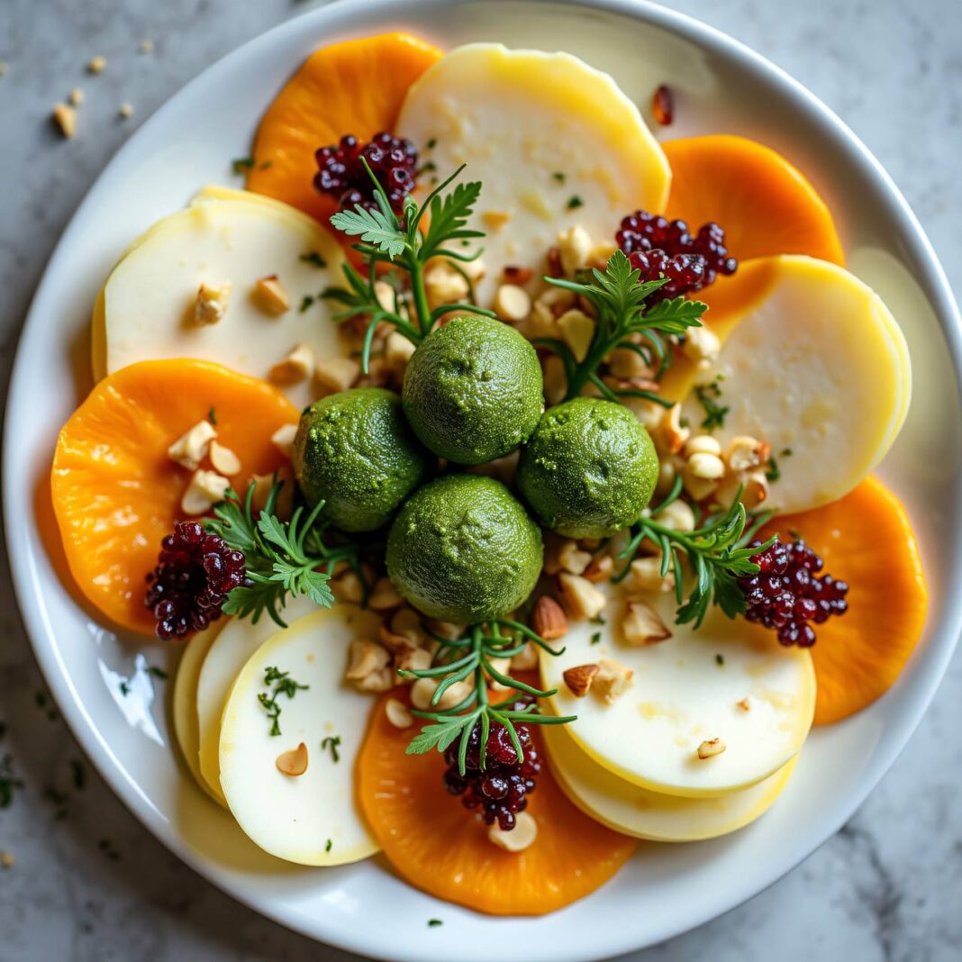 Käsesalat mit Fenchel-Pesto Rezept Käsesalat mit Fenchel-Pesto Rezept