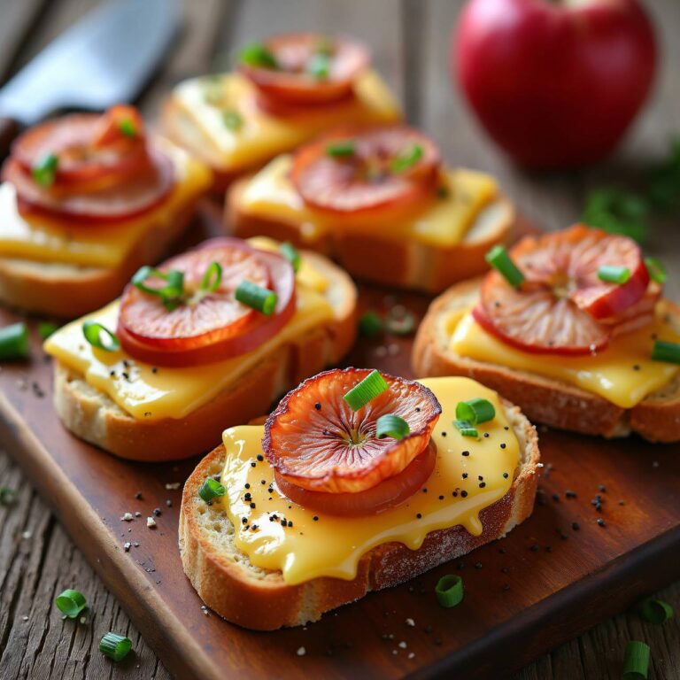 Käseschnitten mit Speck Rezept