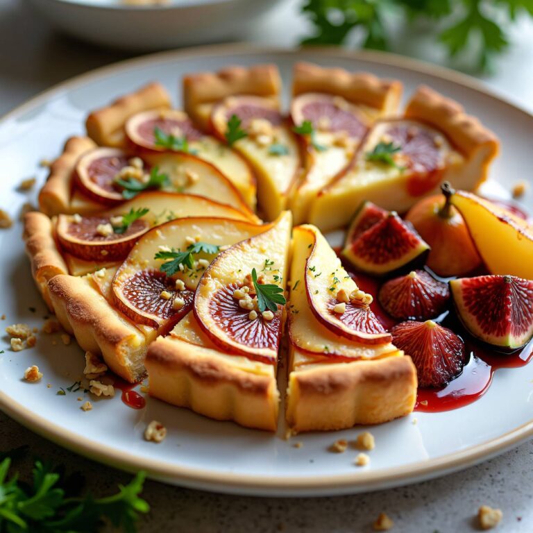Käsetörtchen mit Gewürzfrüchten Rezept
