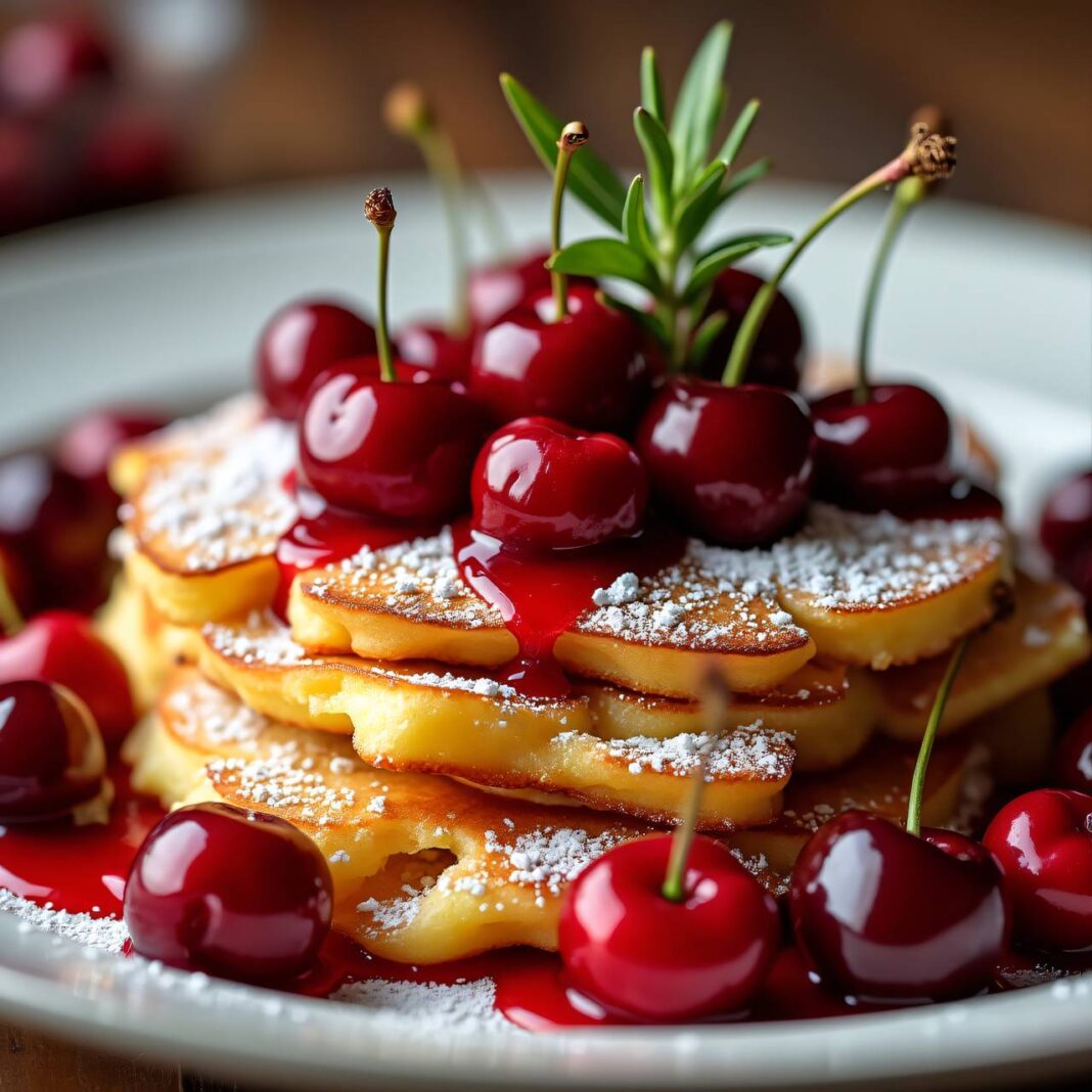 Kaiserschmarrn mit Kirschen Rezept Kaiserschmarrn mit Kirschen Rezept