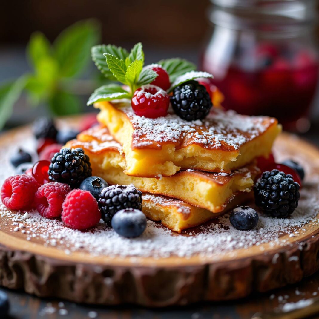 Kaiserschmarrn mit marinierten Beeren Rezept Kaiserschmarrn mit marinierten Beeren Rezept