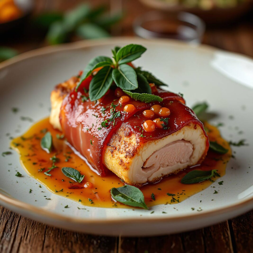 Kalbsfilet im Kräutermantel Rezept Kalbsfilet im Kräutermantel Rezept