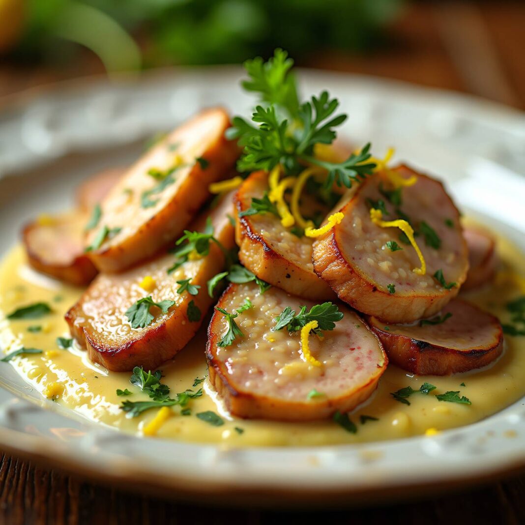 Kalbsgeschnetzeltes mit Gremolata Rezept Kalbsgeschnetzeltes mit Gremolata Rezept