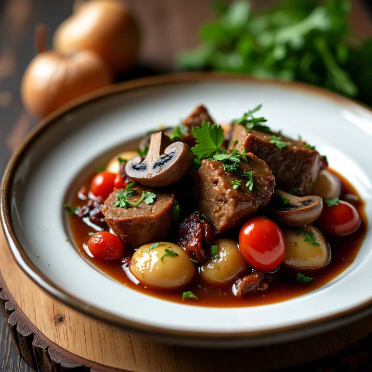 Kalbsragout mit Steinpilzen Rezept
