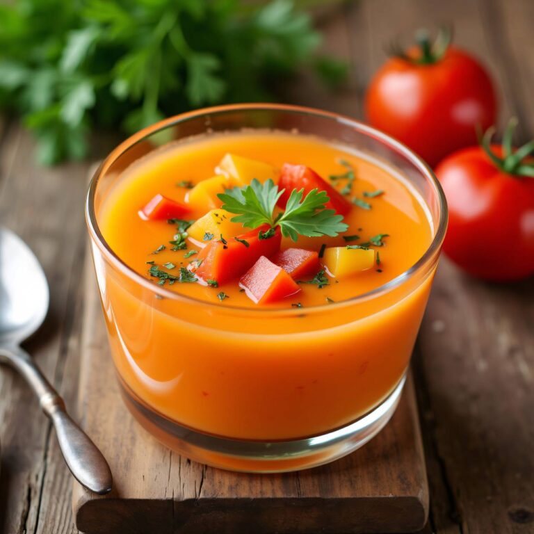 Kalte Karottensuppe Rezept
