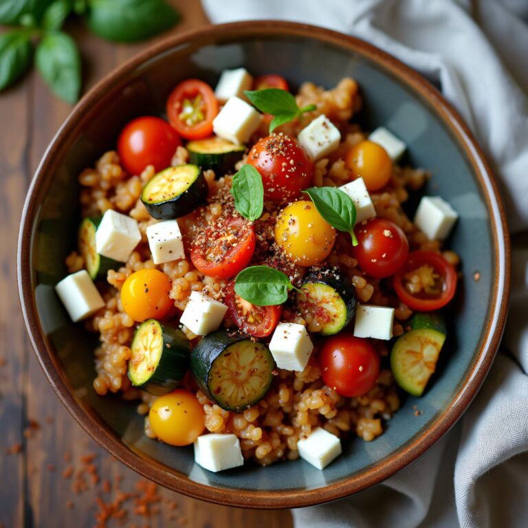 Kaltes Dinkel-Ratatouille Rezept