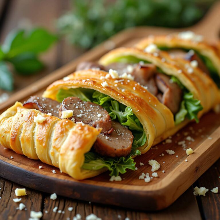 Kaninchenfilets im Teigmantel Rezept