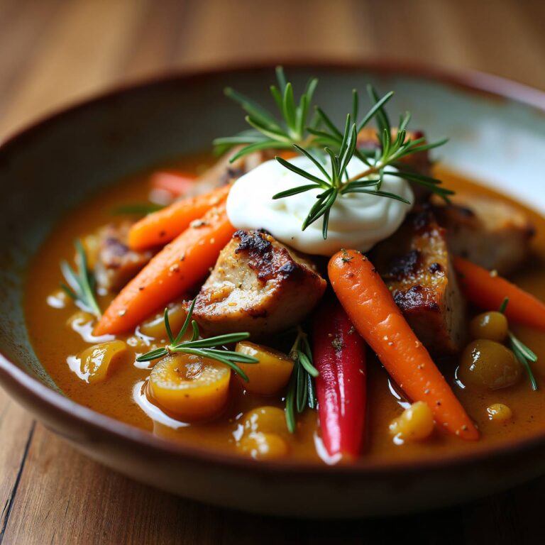 Kaninchenragout primavera Rezept