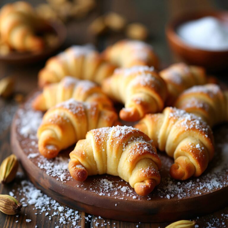 Kardamom-Croissants Rezept