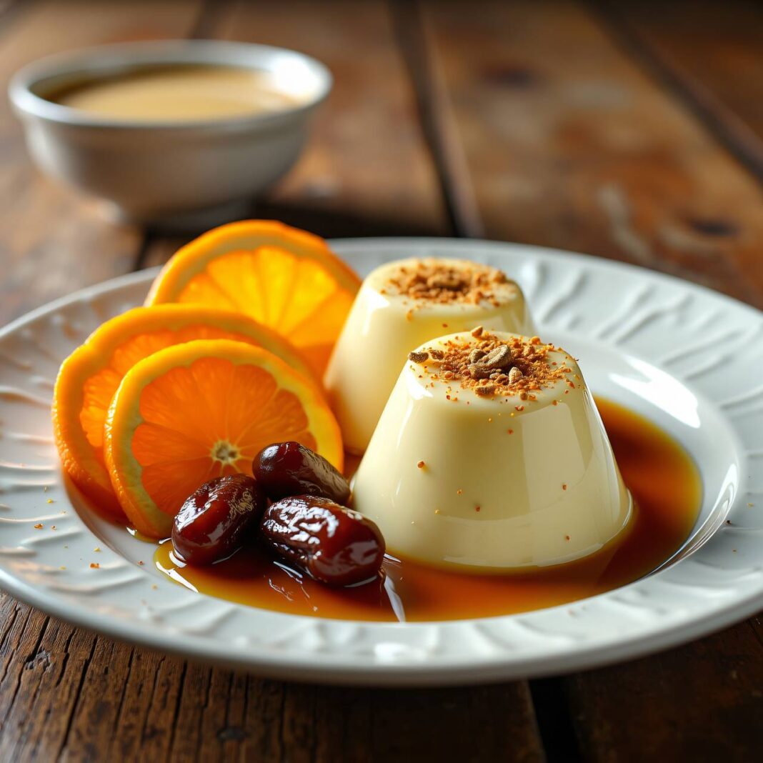 Kardamom-Milchpuddings Rezept Kardamom-Milchpuddings Rezept