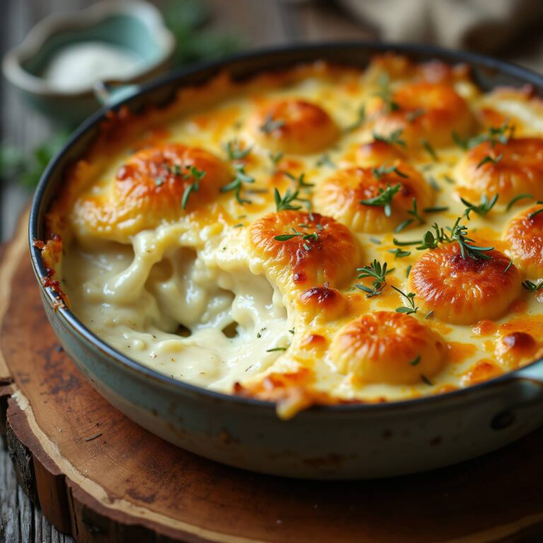 Kardy-Gratin (Low Carb) Rezept