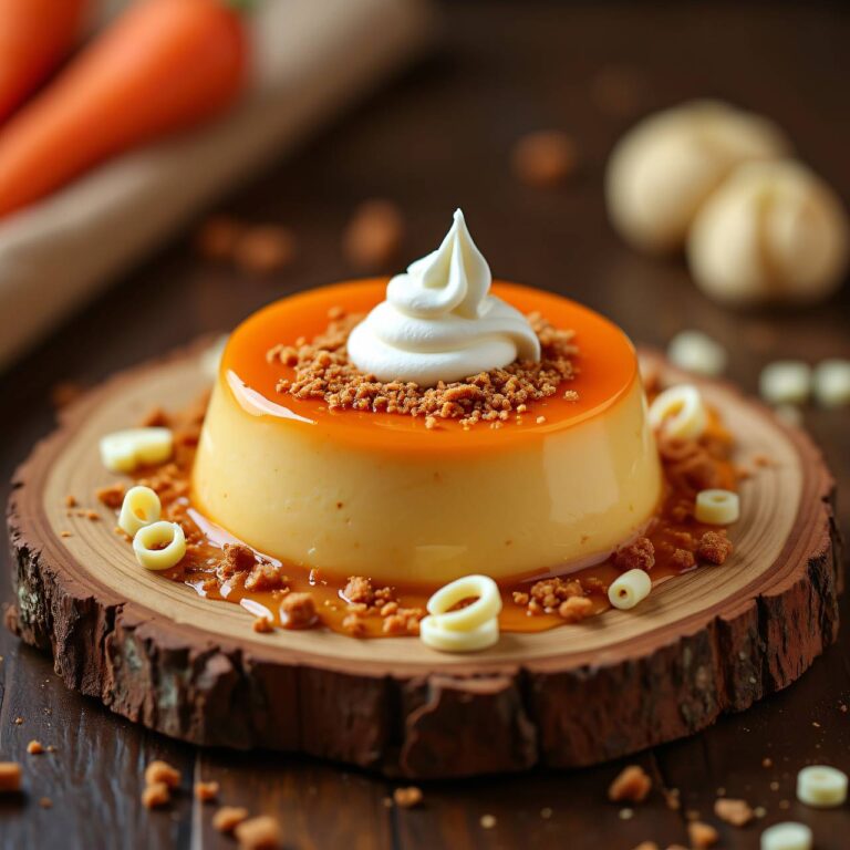 Karotten-Amaretti-Flan Rezept