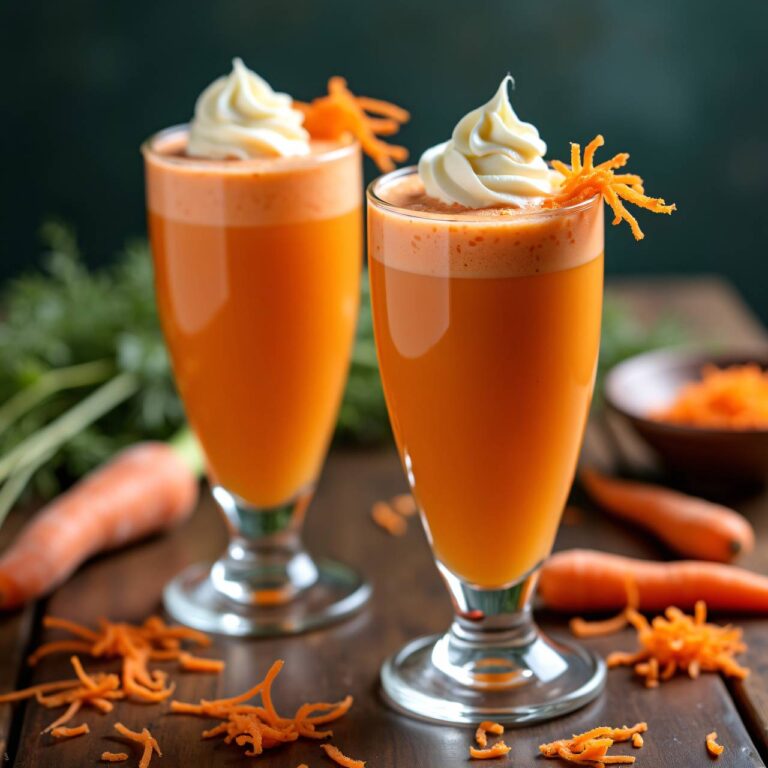 Karotten-Amaretto-Shake Rezept