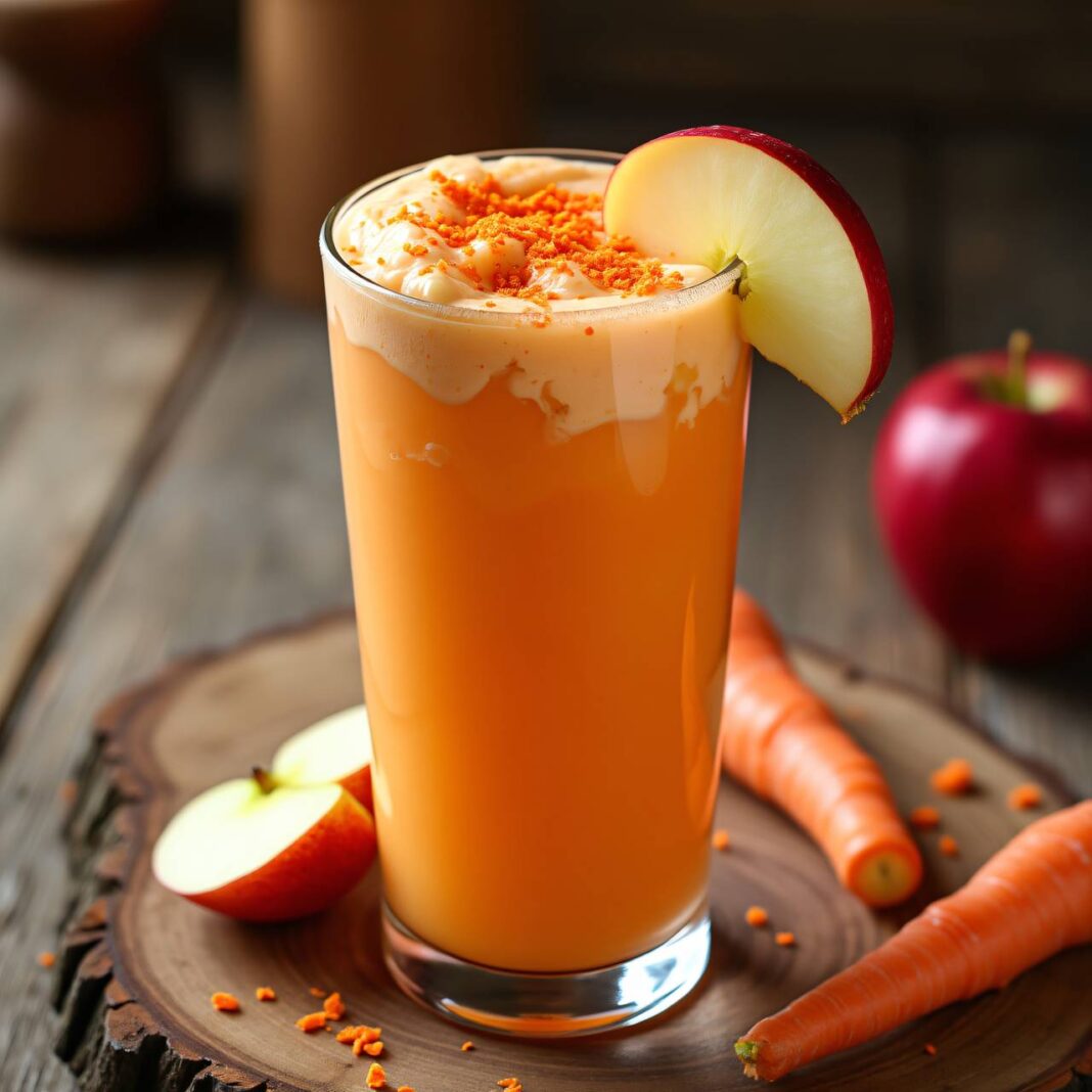 Karotten-Apfel-Drink Rezept Karotten-Apfel-Drink Rezept