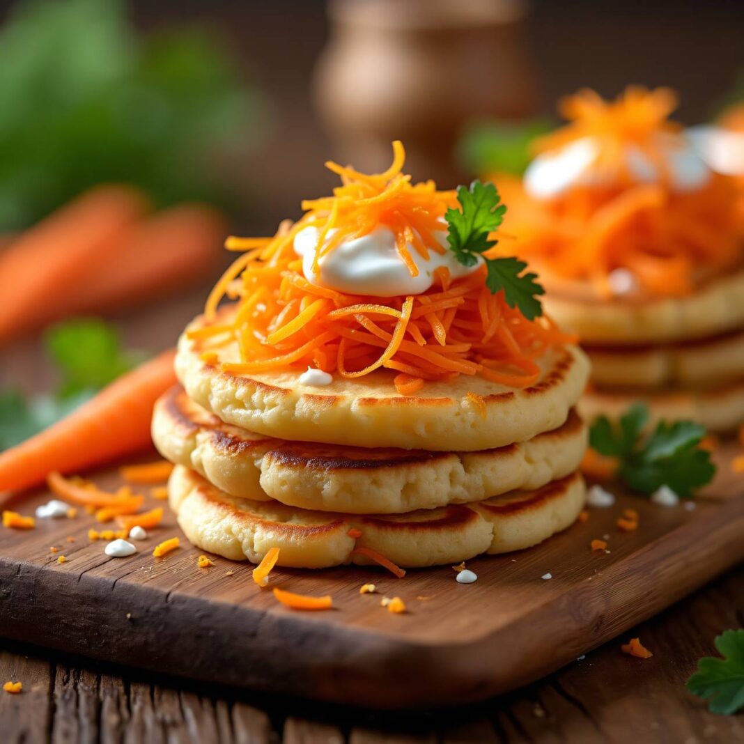 Karotten-Blinis Rezept Karotten-Blinis Rezept