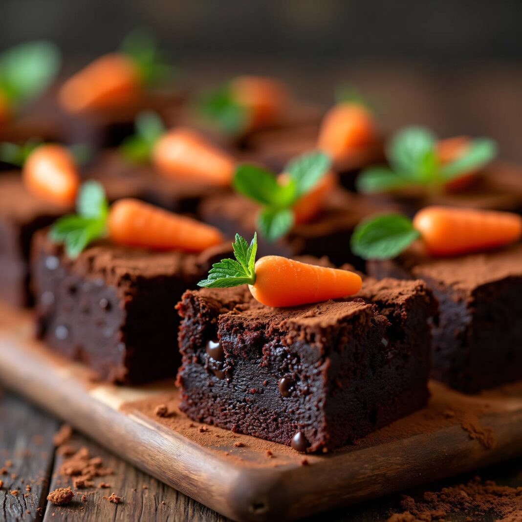 Karotten-Brownies Rezept Karotten-Brownies Rezept