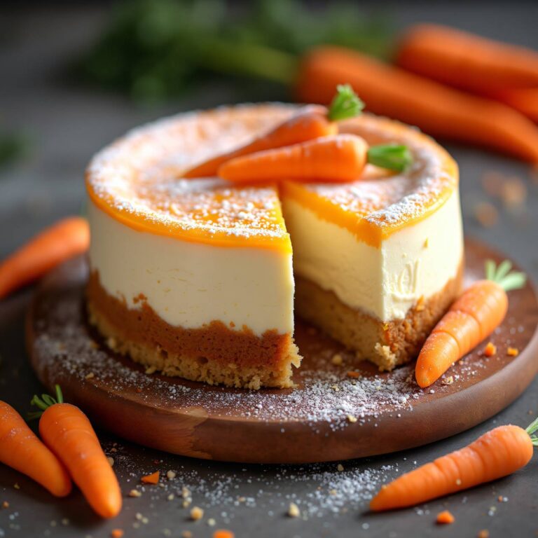 Karotten-Cheesecake Rezept