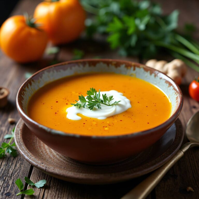 Karotten-Ingwer-Suppe Rezept