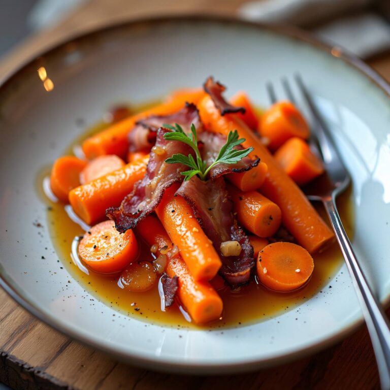 Karotten mit Speck Rezept