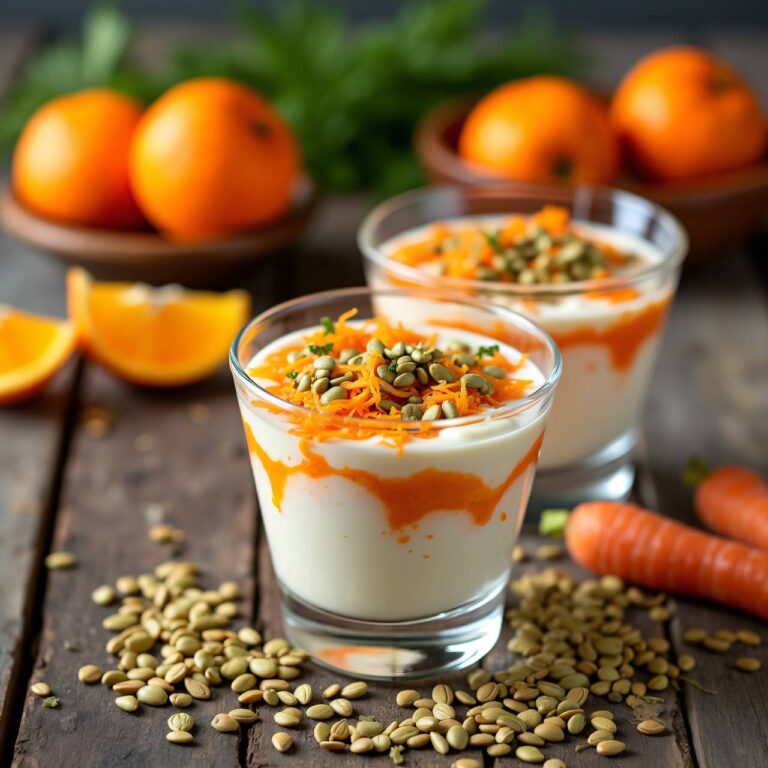 Karotten-Orange-Joghurt Rezept