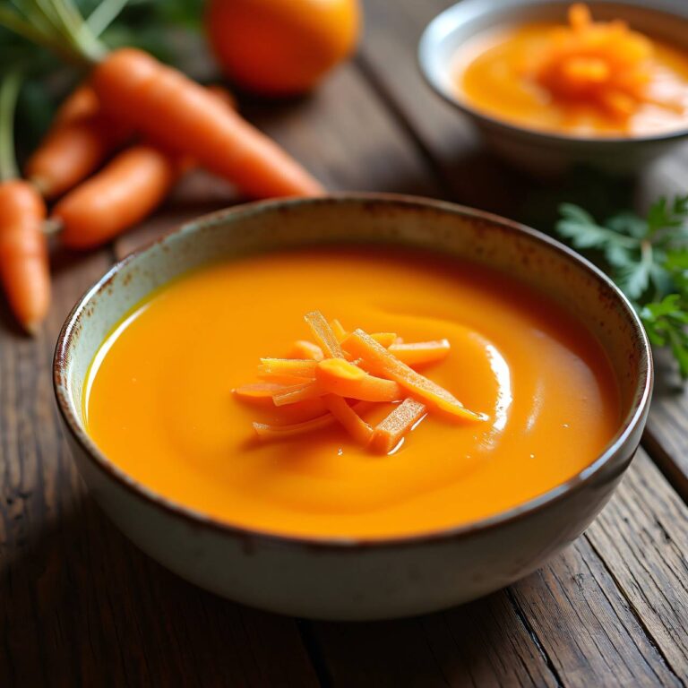 Karotten-Orangen-Suppe Rezept