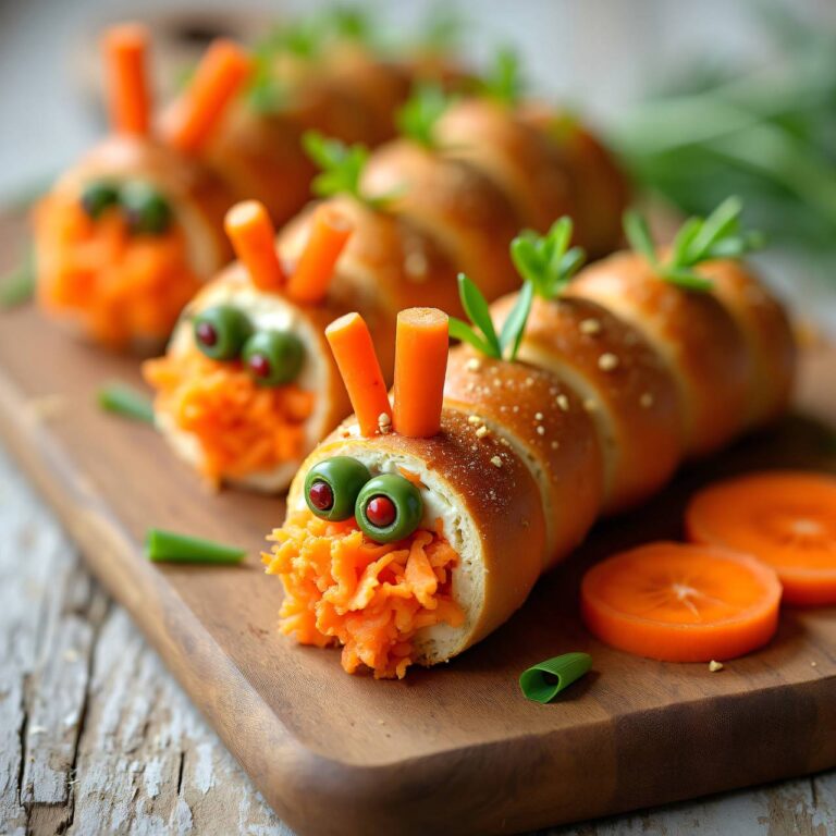 Karotten-Raupe Rezept