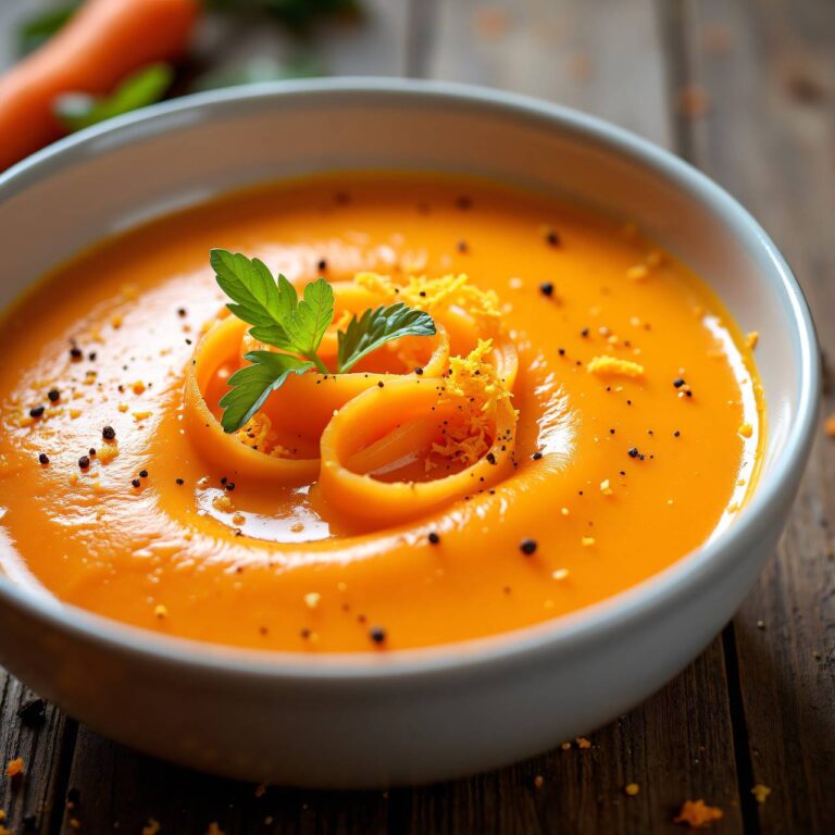 Karotten-Schaum (Fondue oder Dip) Rezept