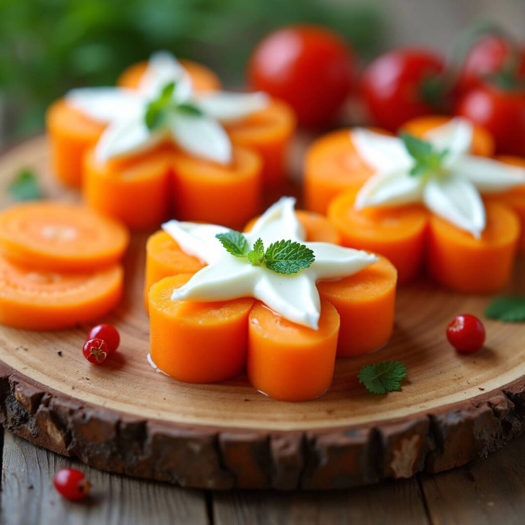 Karotten-Sterne Rezept Karotten-Sterne Rezept