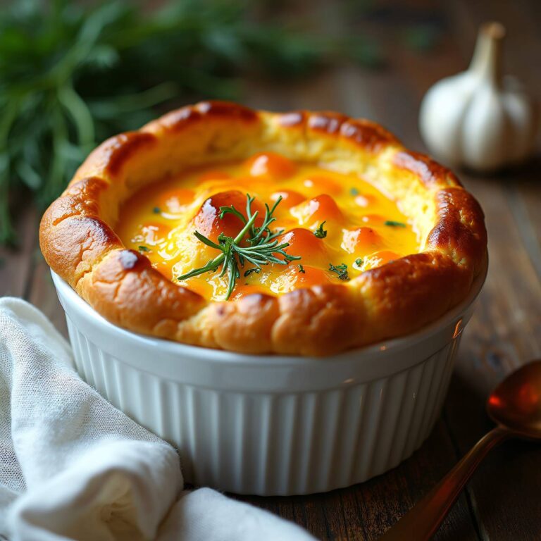 Karottenauflauf mit Bärlauch Rezept