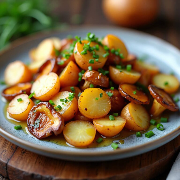 Kartoffel-Eierschwammerl-Salat Rezept