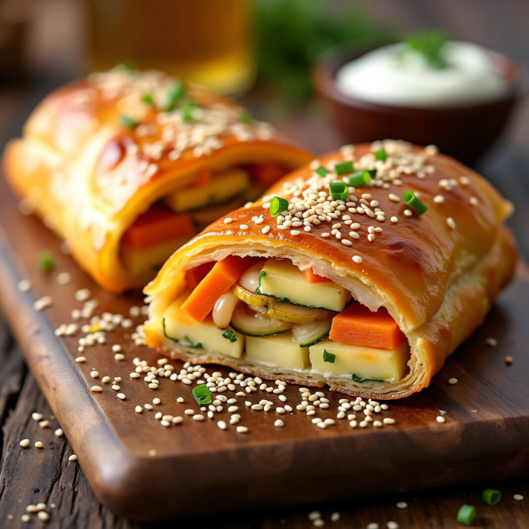 Kartoffel-Karotten-Strudel Rezept Kartoffel-Karotten-Strudel Rezept