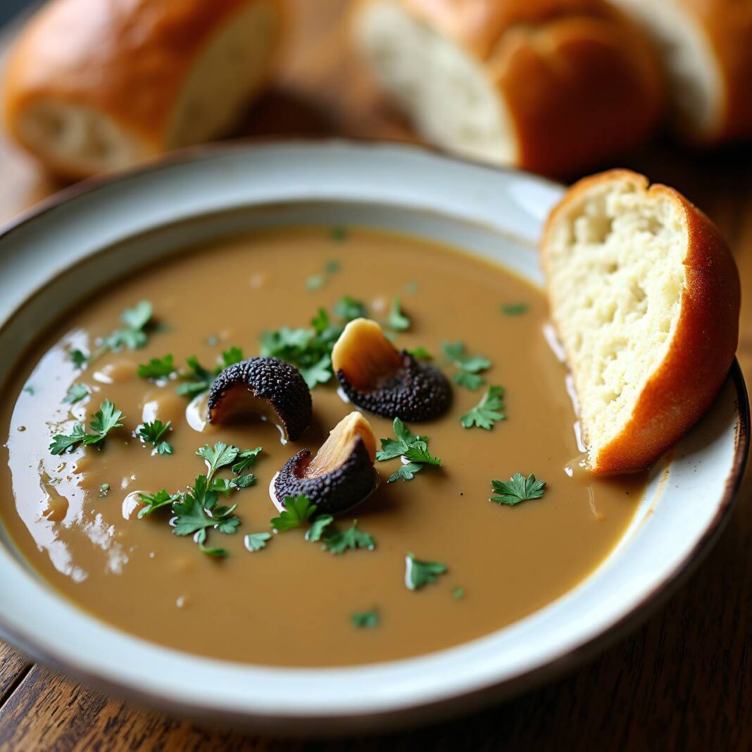 Kartoffel-Morchel-Suppe Rezept Kartoffel-Morchel-Suppe Rezept