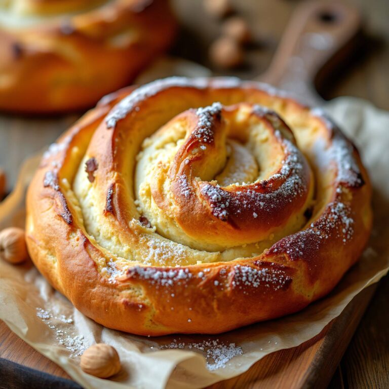 Kartoffel-Nuss-Zwirbelbrot Rezept